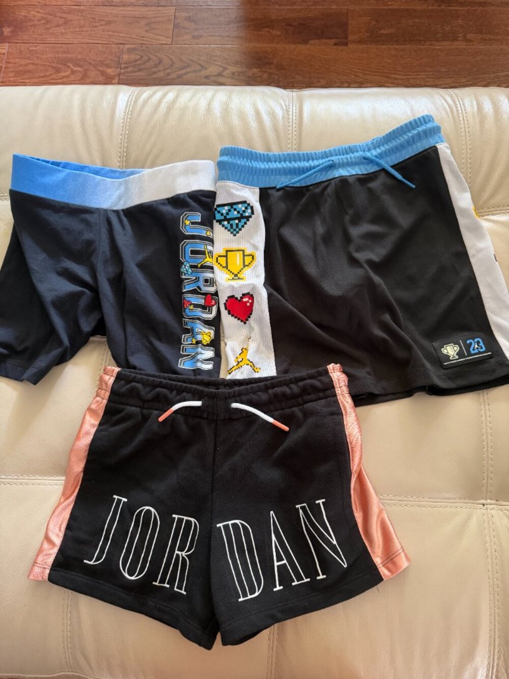 Jordan Girl's Set of Three (3) Shorts/Skort  NEW with TAGS